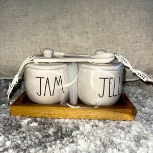 Rae Dunn jelly jars